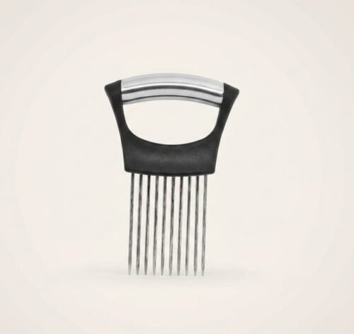 304-Stainless-Steel-Onion-Needle-Slicer-Onion-Insert-Kitchen-Tool-Onion-Fork-Holder-Meat-Tenderizer-Pine-Needle.jpeg Stainless Steel Onion Slicer Holder
