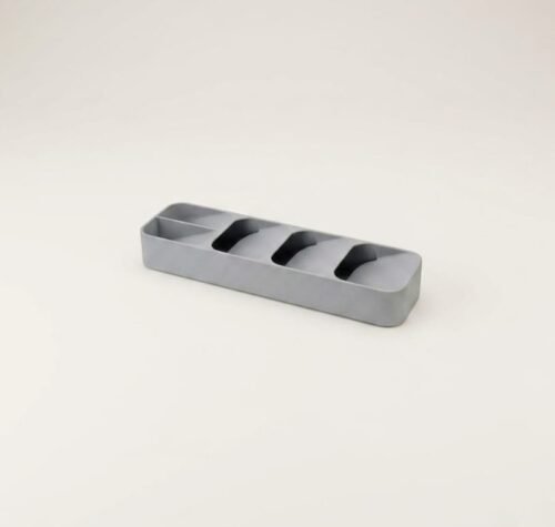 Multi-Compartment Kitchen Drawer Organizer Box